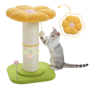 PAWZ Road 23.6-Inch Flower Cat Scratching Post