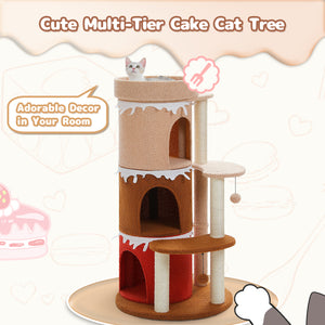 PAWZ Road 43" Cake Cat Tree