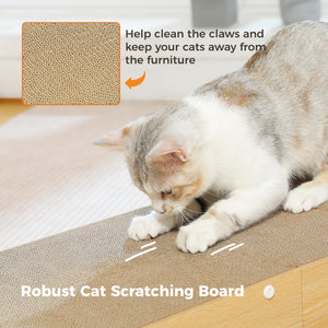 PAWZ Road Cat Scratcher Cardboard Toy, Scratching Pad, Foldable Scratch Board, High-Density Durable Design